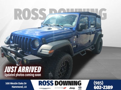 2018 Jeep Wrangler Unlimited Sport