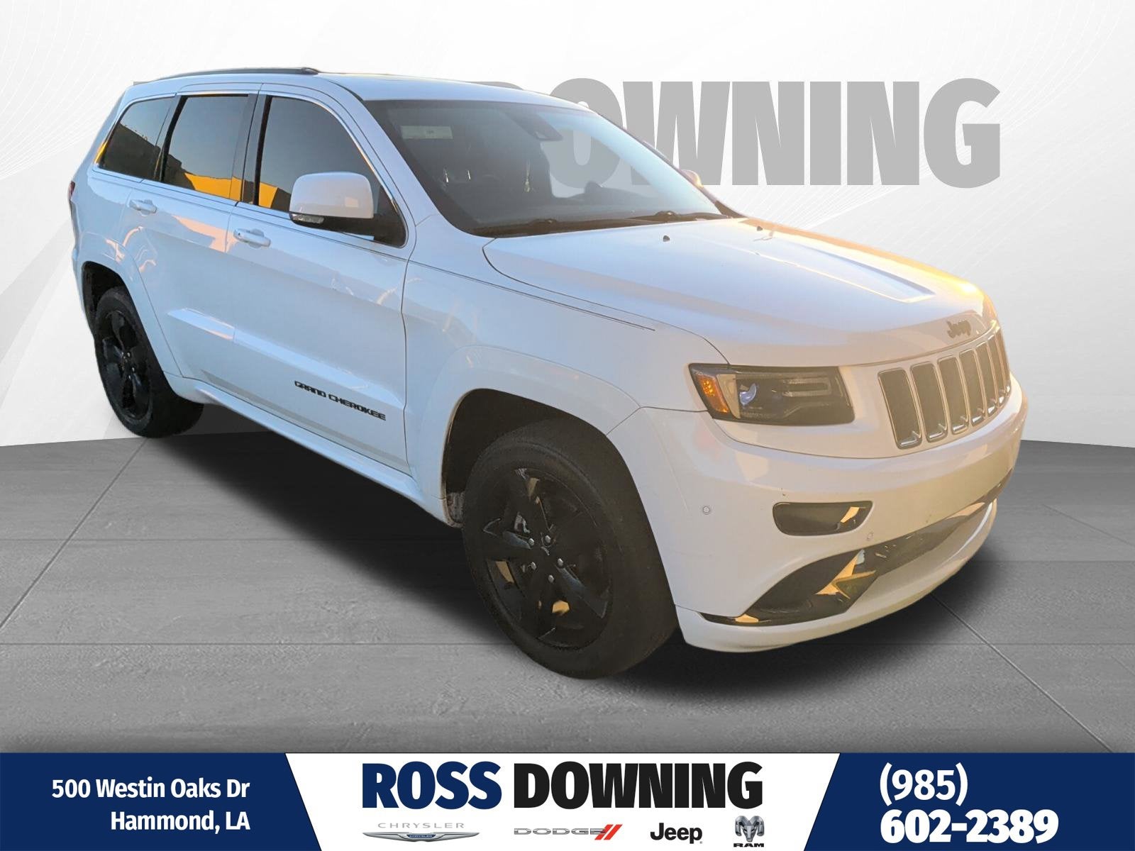 2015 Jeep Grand Cherokee Overland