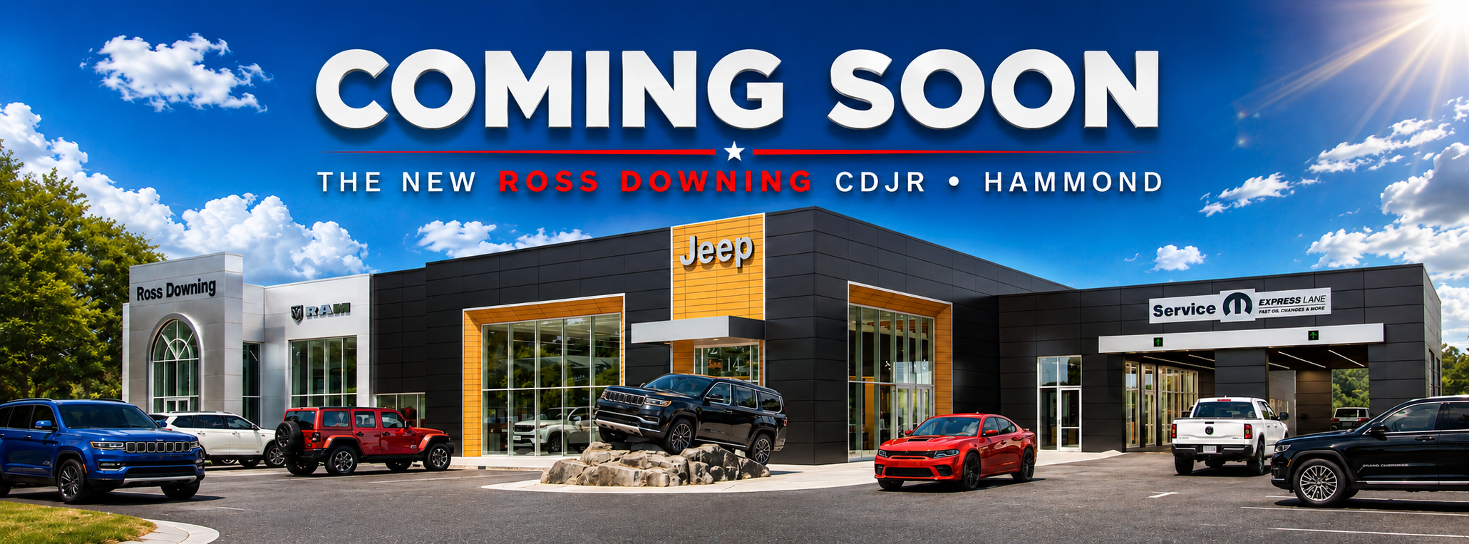 car dealerships near Covington, LA, Ross Downing Chrysler Dodge Jeep Ram